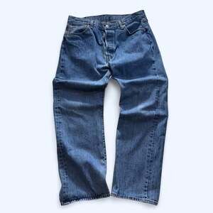 Levi's 501 Original Fit Blue Denim Jeans 36x30
